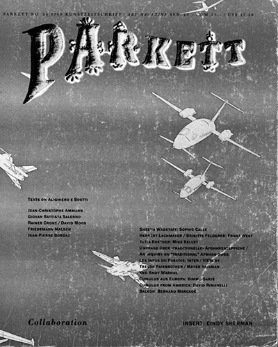 Copertina Parkett, n°24, giugno, 1990